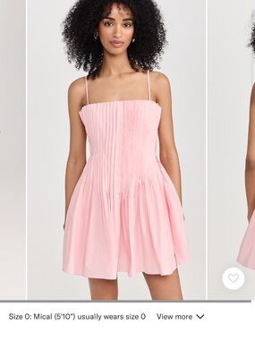Staud Mini Bella Dress